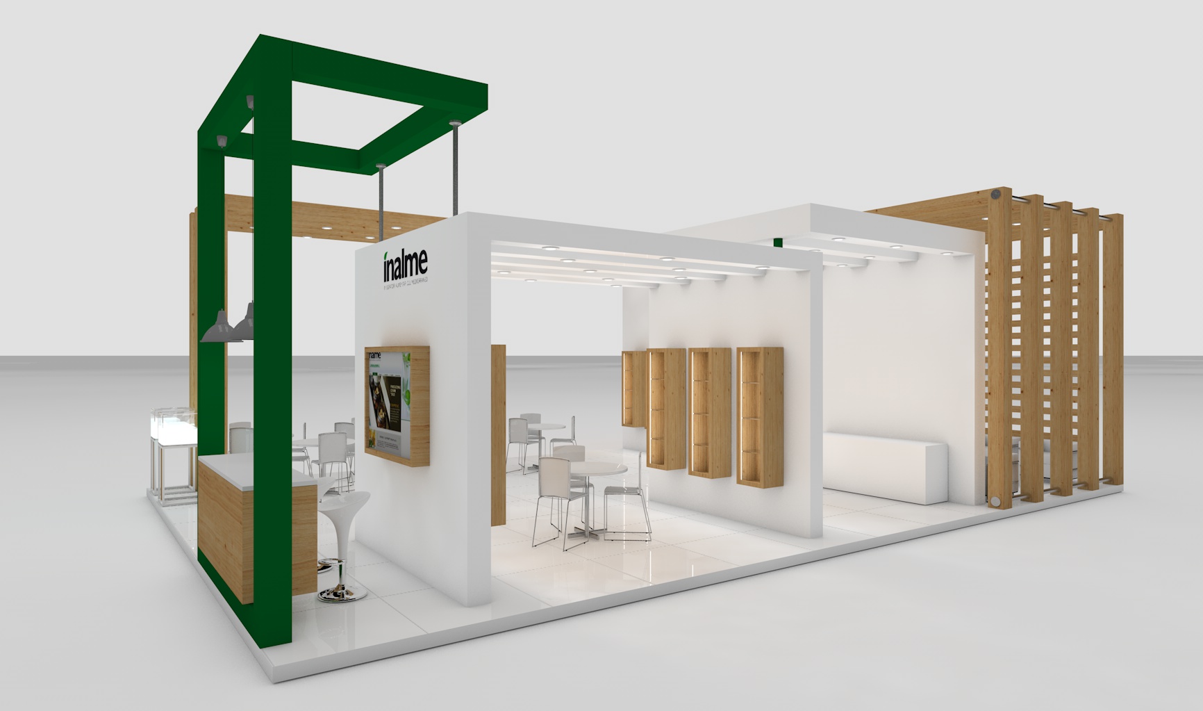 Il nostro stand per inalme in un minuto allestidea allestimenti ... Stand fieristici design